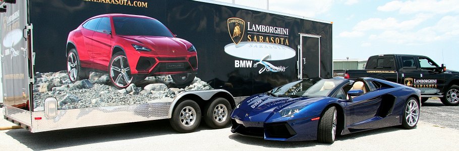 Aventador Roadster & Trailer Full