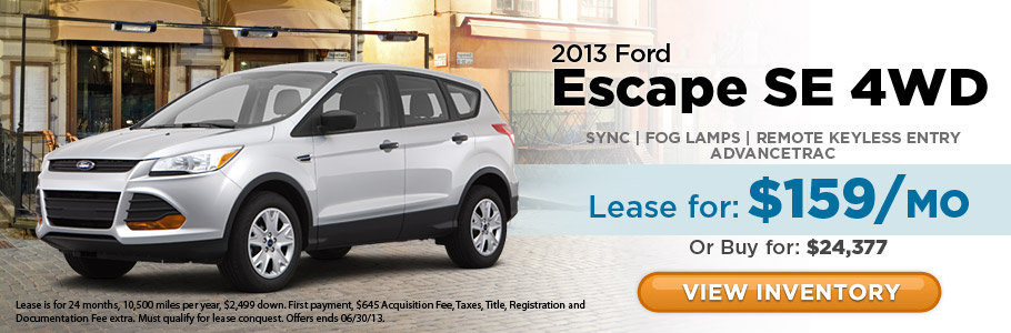 New 2013 Ford Escape in Watertown Massachusetts