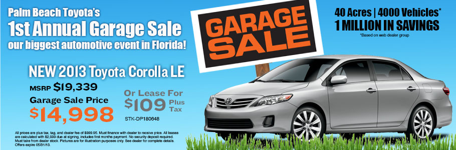 corolla le 5/13