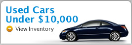 Used Cars Under $10,000