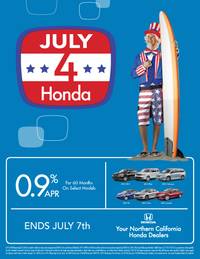 Spring into Summer Sale 0.9% APR for 60 months Odysseys, Pilots, CR-Vs and Fits!!!