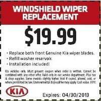 WINDSHIELD WIPERS REPLACE SALE $19.99
