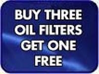 Oil Filter Buy Three, Get One Free 